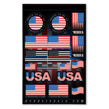 Usa Sticker Sheet