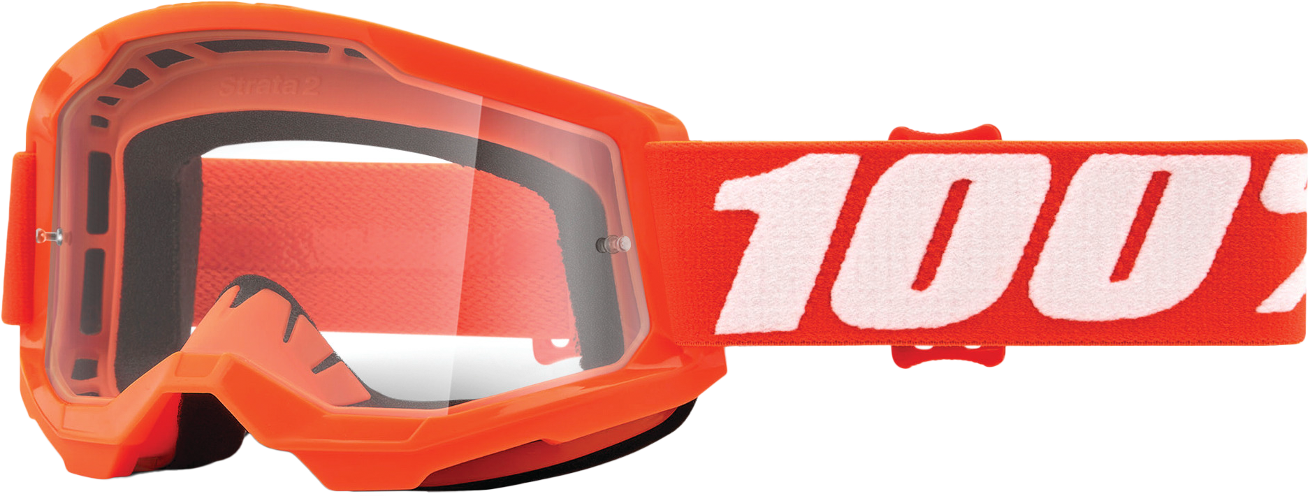 Strata 2 Junior Goggle Orange Clear Lens