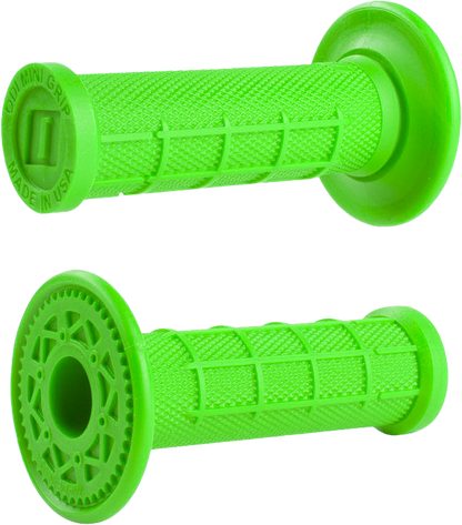 ODI Mini MX Half Waffle Grip - Green