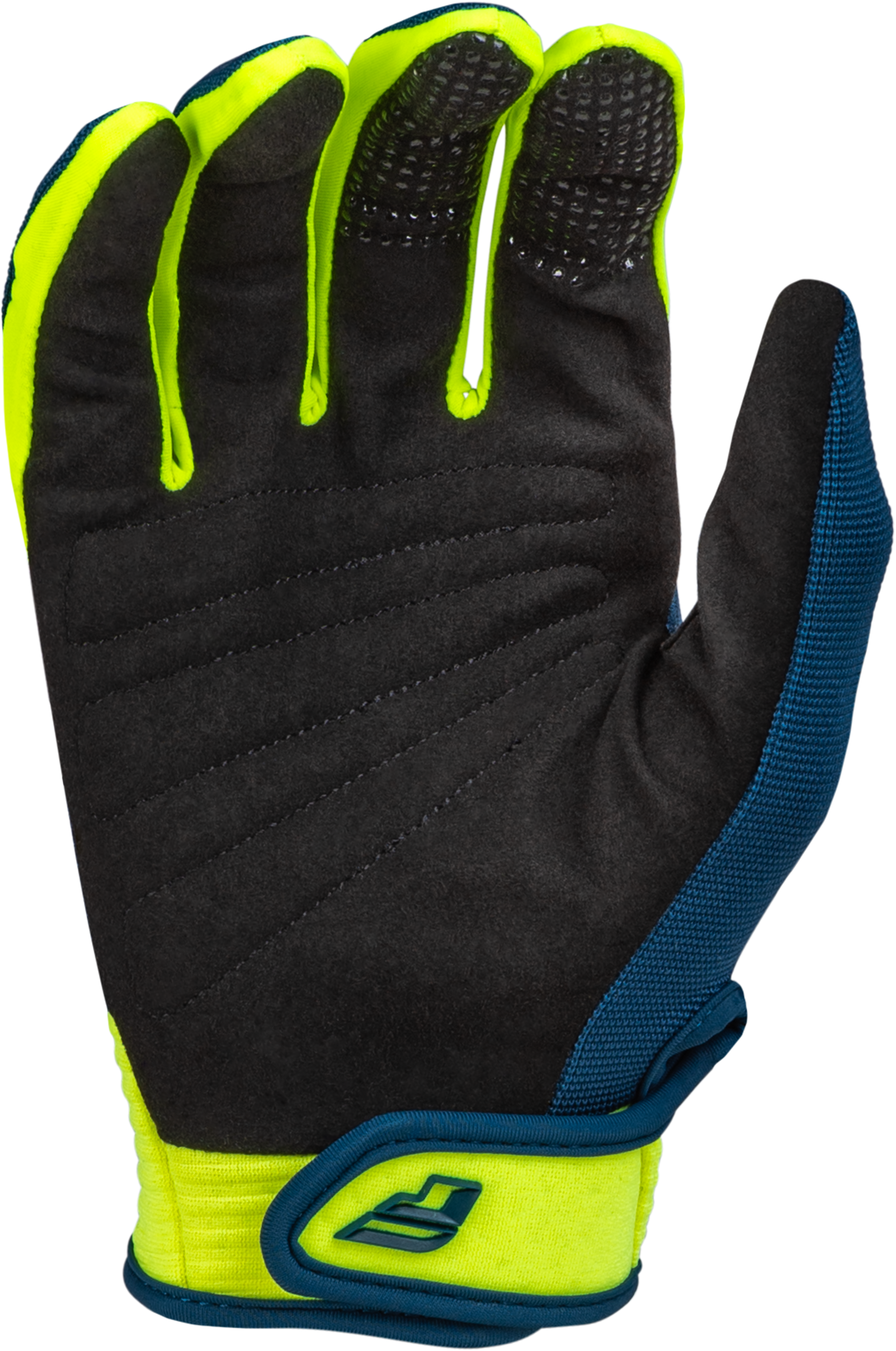Youth F 16 Gloves Navy/Hi Vis/White Y2xs