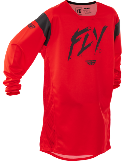 Youth Kinetic Stoke Jersey Red/Black Ym