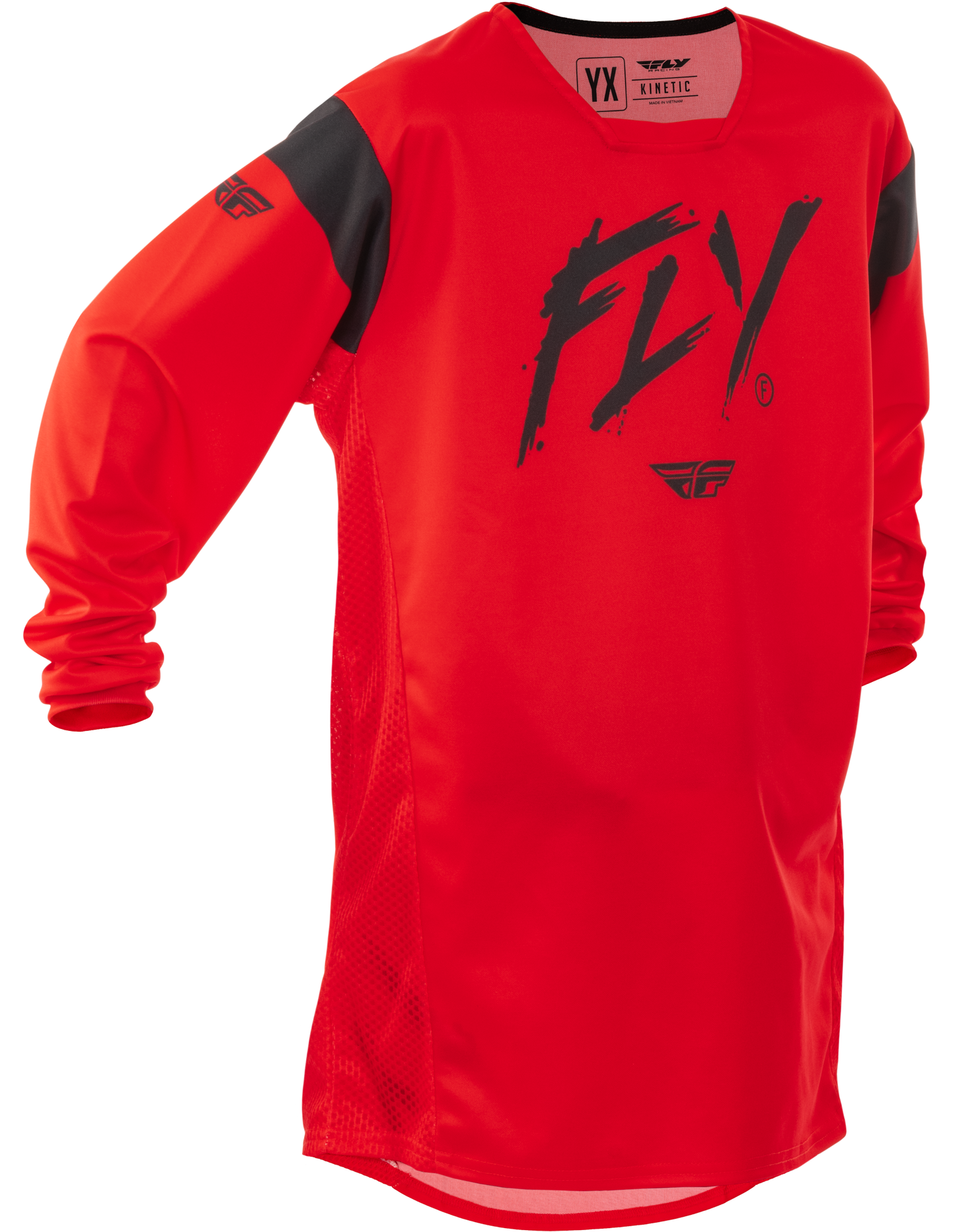Youth Kinetic Stoke Jersey Red/Black Yl