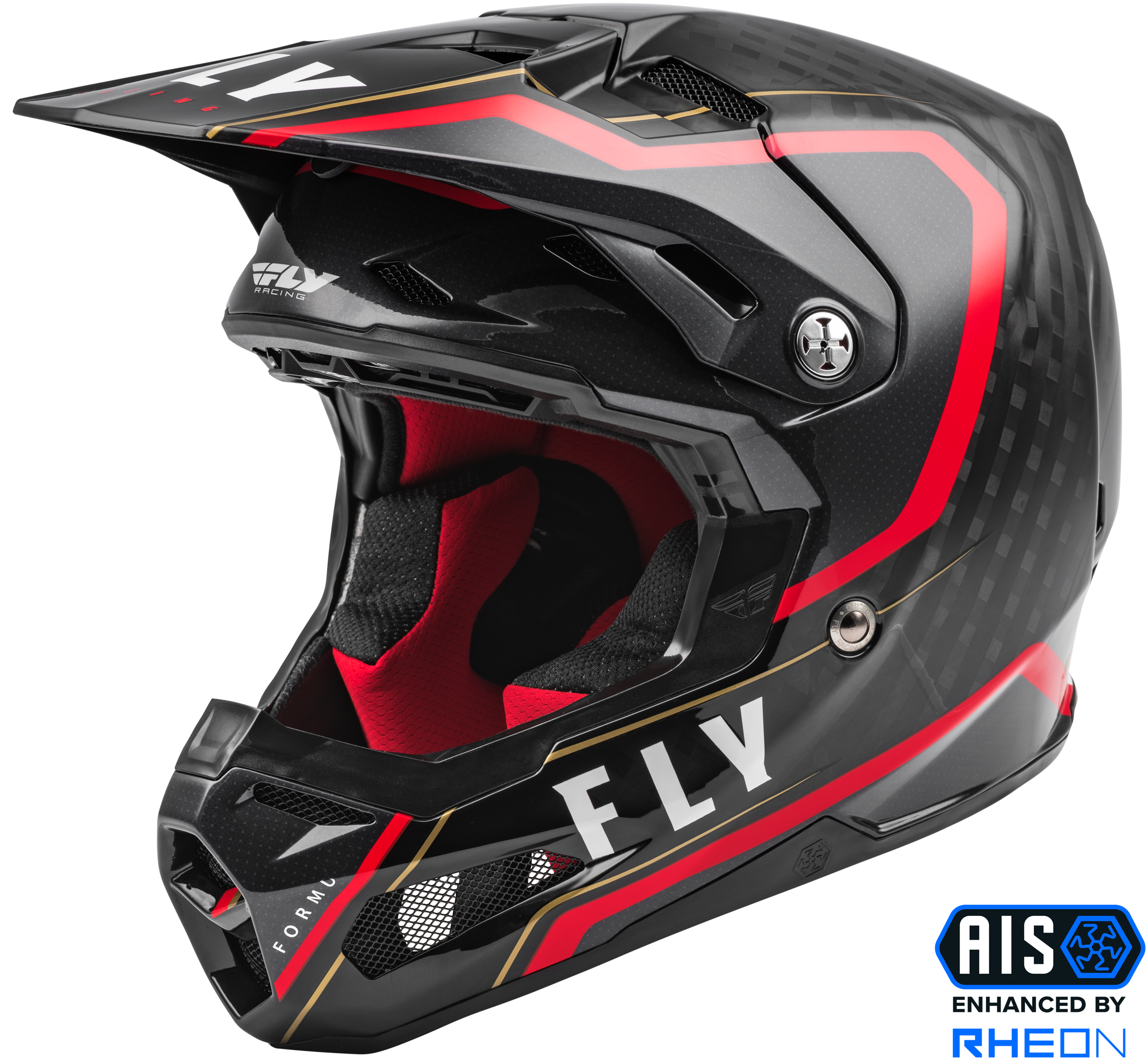 Formula Carbon Axon Helmet Black/Red Xl