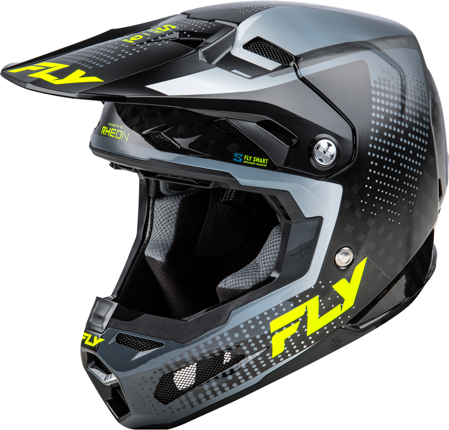 Formula S Carbon Protocol Hlmt Black Carbon/Grey/Hi Vis Sm