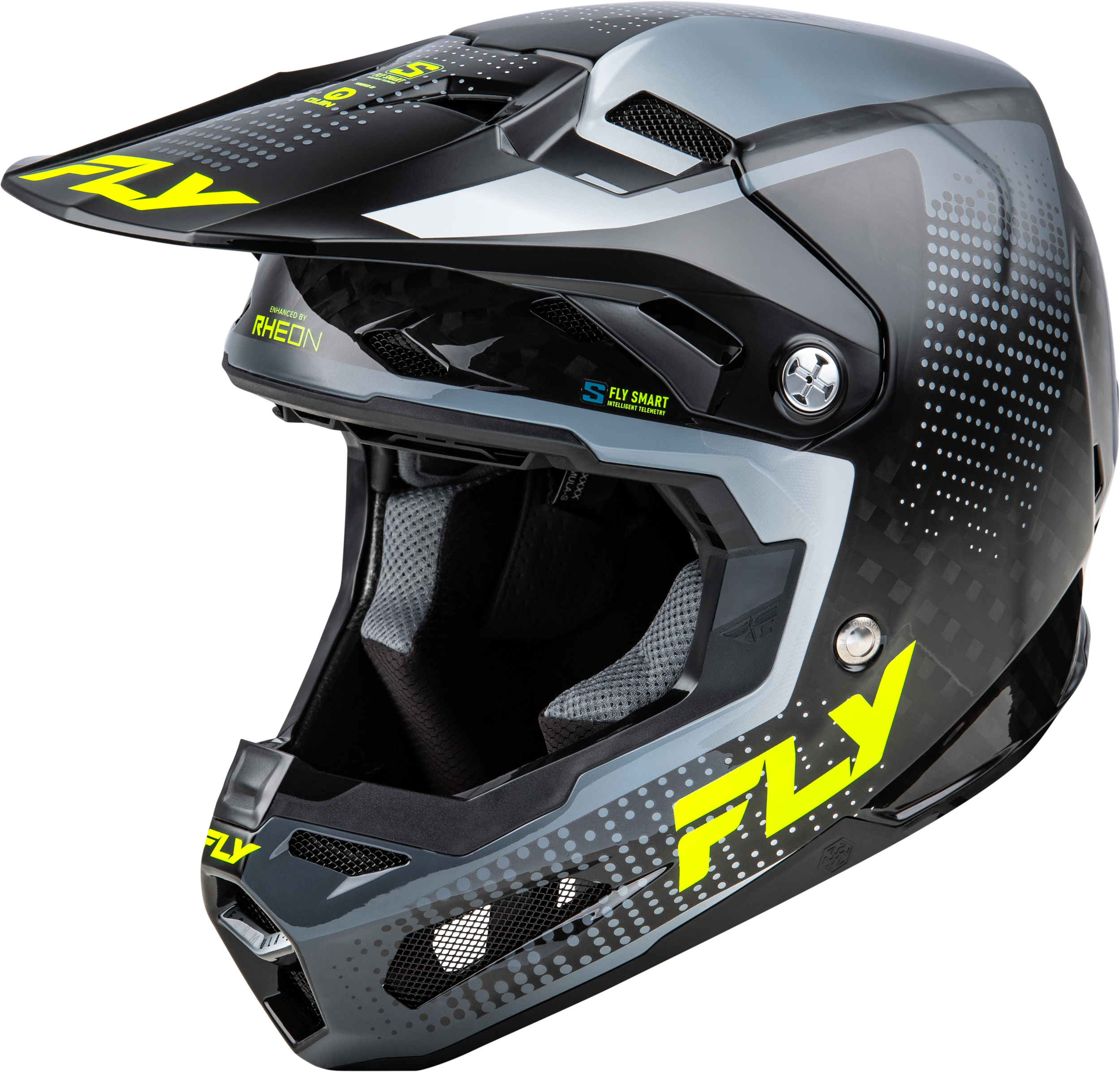 Formula S Carbon Protocol Hlmt Black Carbon/Grey/Hi Vis Sm
