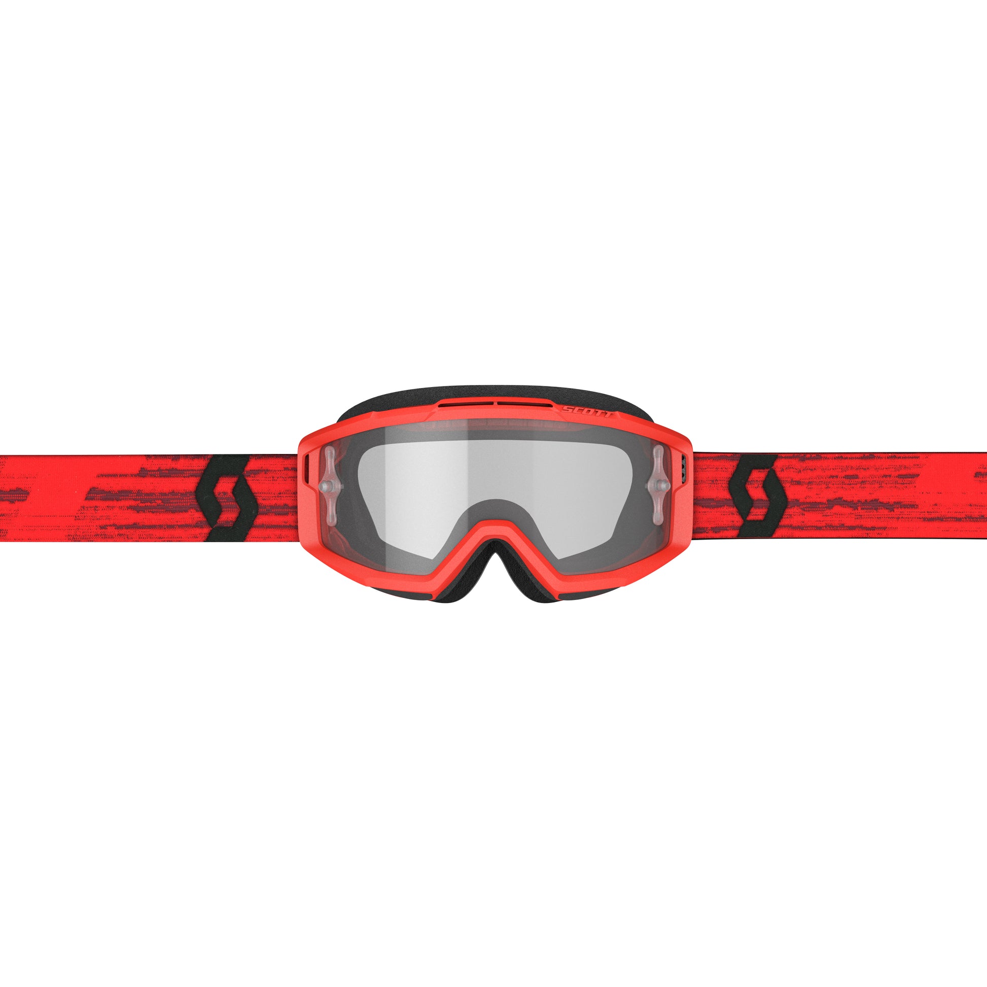Split Otg Goggle Dark Red W/Clear Works Lens