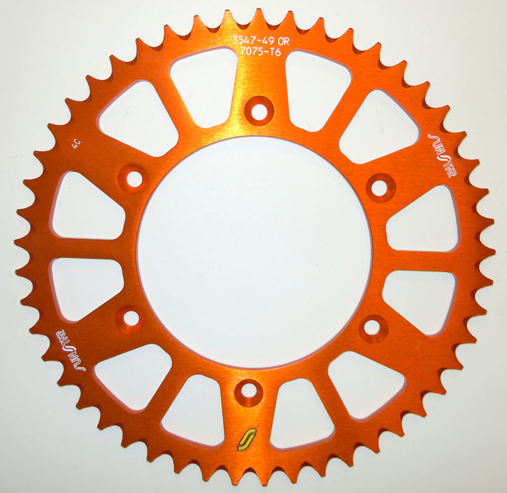 Rear Sprocket Aluminum 52t 520 Org Hus/Husq/Ktm