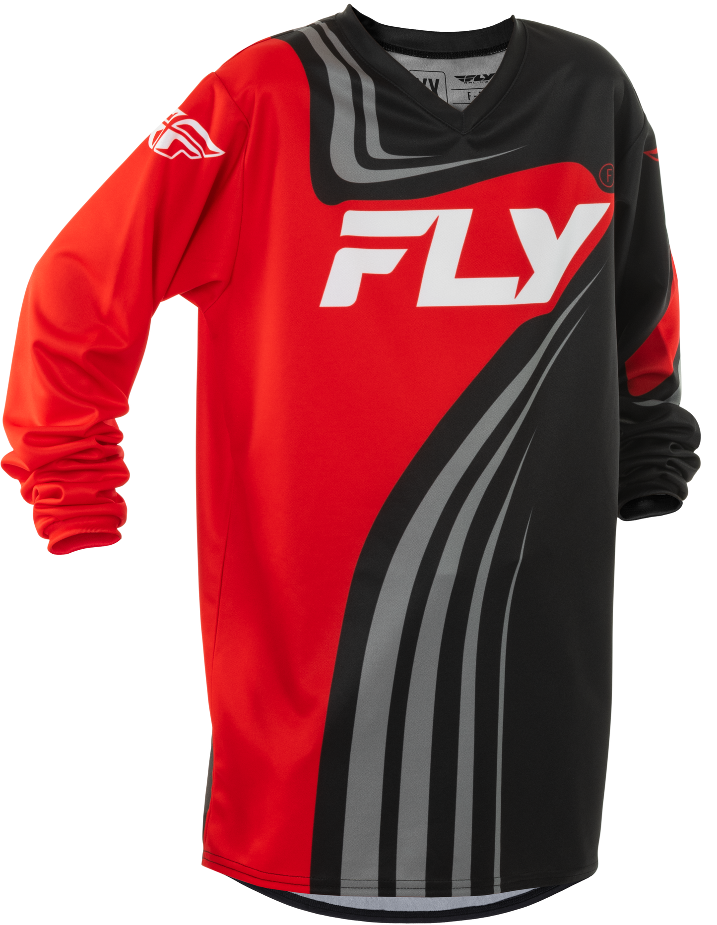 Youth F 16 Jersey Black/Red/White Ys