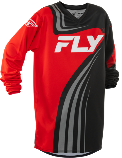 Youth F 16 Jersey Black/Red/White Ys