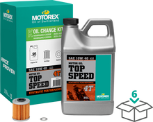Top Speed Oil Change Kit 0.95l 10w40 Kaw