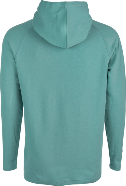 Fly Weekender Pullover Hoodie Sea Green/Grey 2x