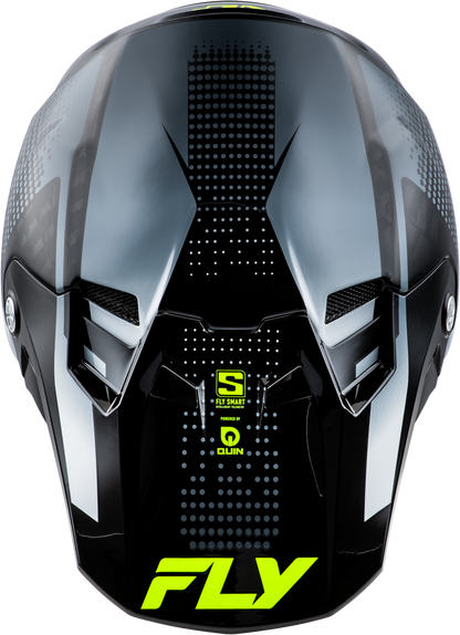 Yth Formula S Carbon Protocol Hlmt Blk Carbon/Grey/Hi Vis Yl