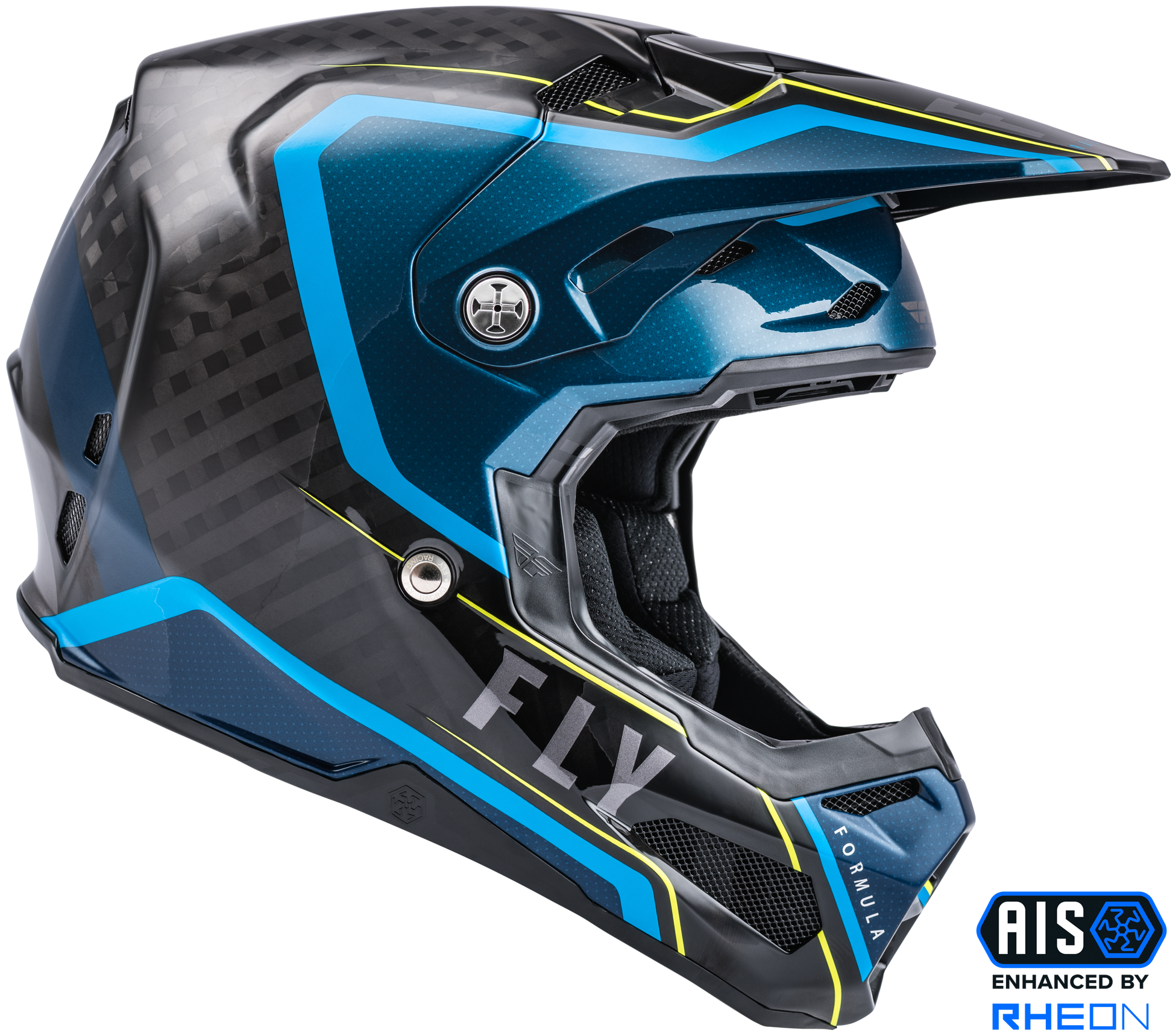 Formula Carbon Axon Helmet Black/Blue  Md