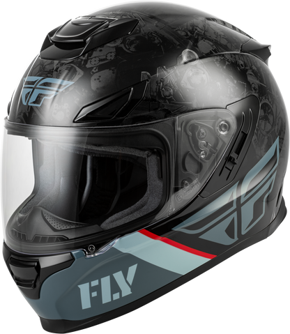Sentinel Mech Helmet Black/Grey/Red Xl