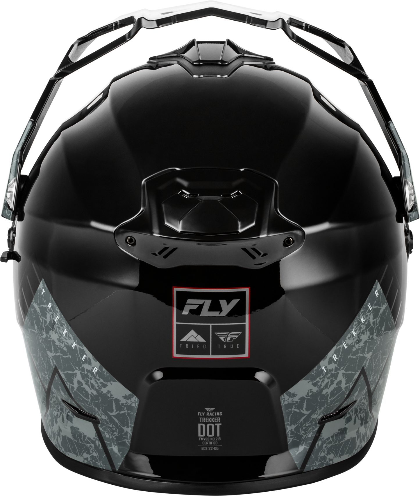 Fly Trekker Granite Helmet Black/Grey Lg