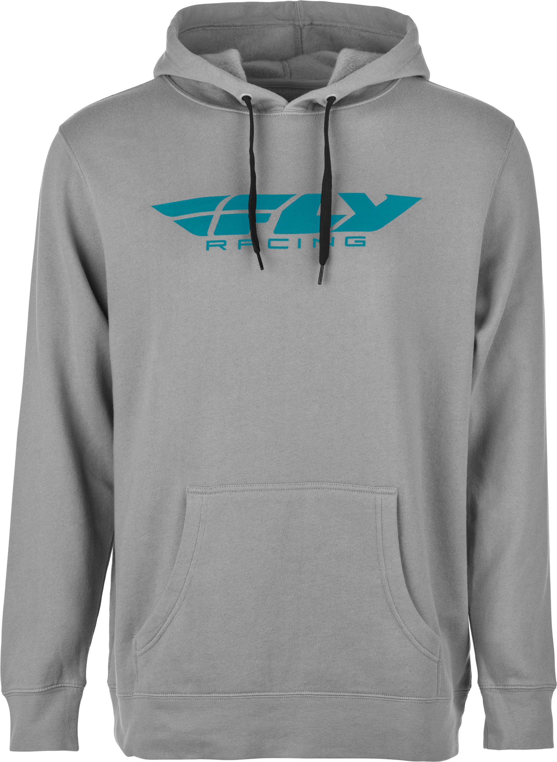 Fly Corporate Pullover Hoodie Grey/Blue Md