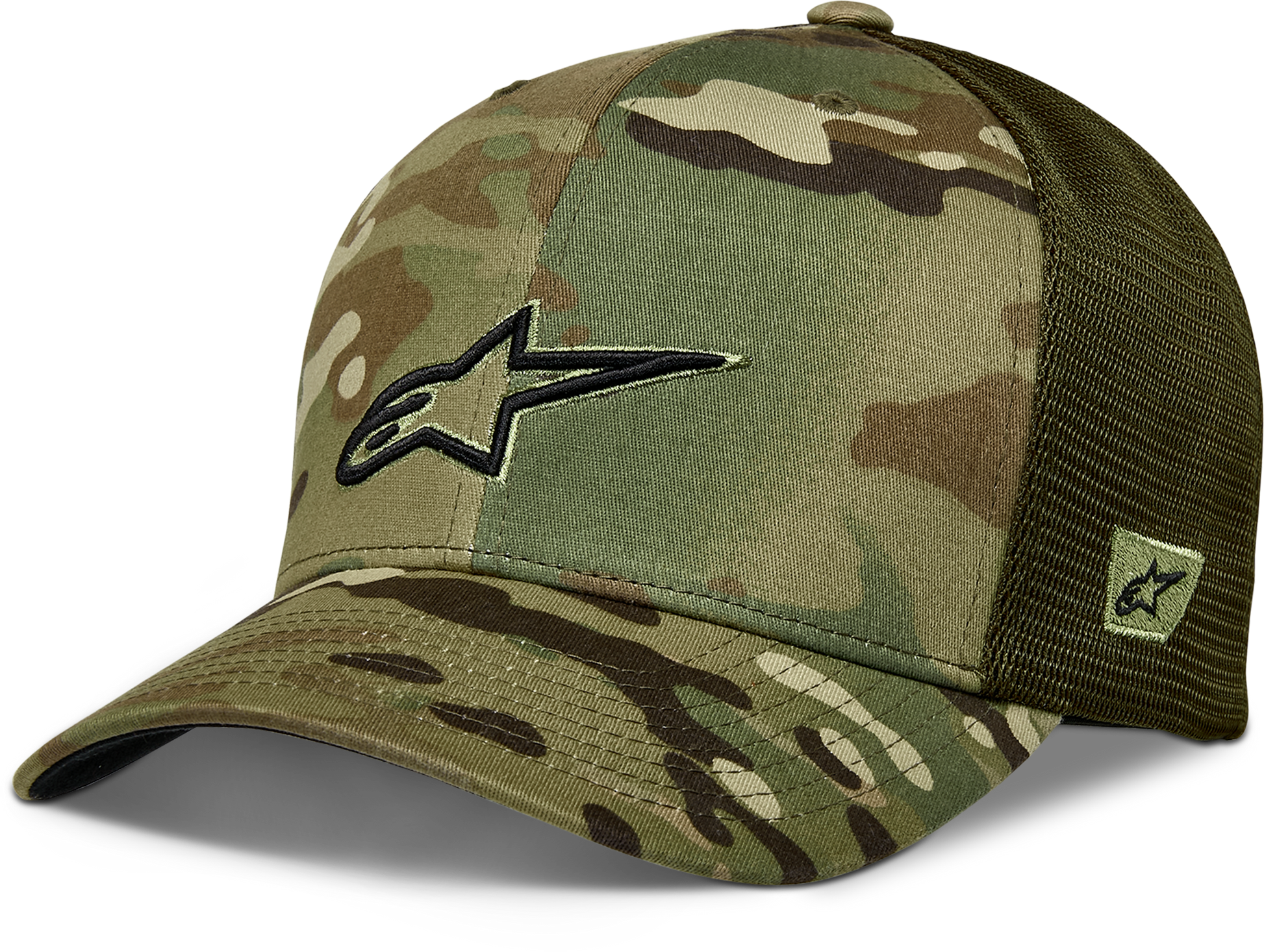 Recon Camo Trucker Hat Green Camo