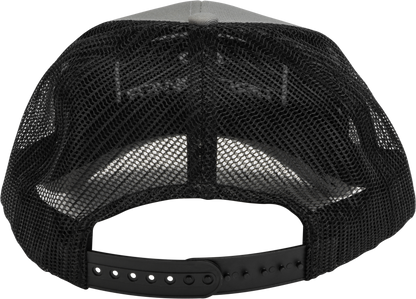Curved Bill Hat Grey/Black