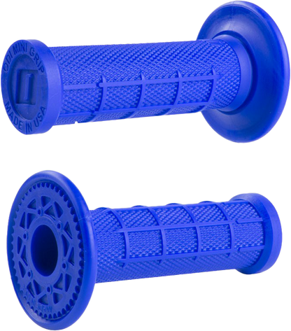 ODI Mini MX Half Waffle Grip - Blue