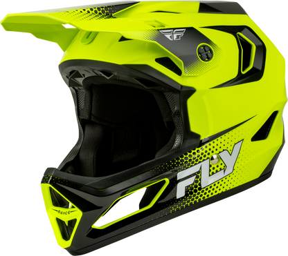 Yth Rayce Sonar Bicycle Hlmt Hi Vis/Black/White Ym