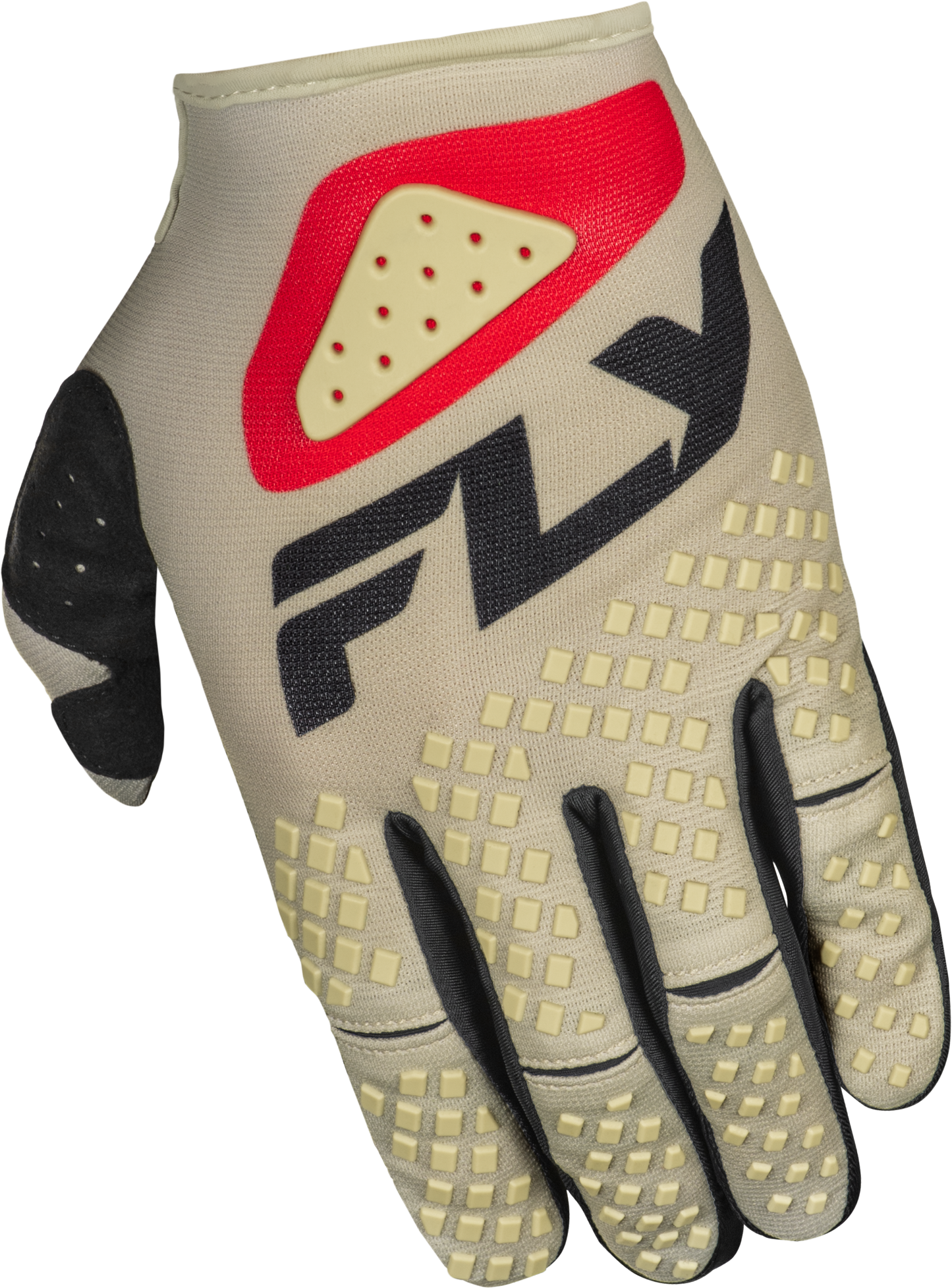 Kinetic Sym Gloves Light Grey/Red/Black 3x