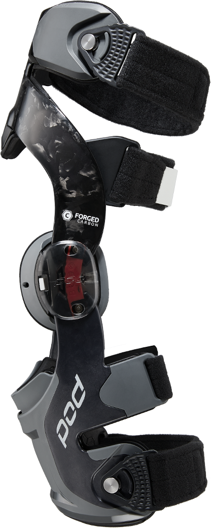 K8 3.0 Knee Brace Carbon (Lt) Carbon/Graphite Lg
