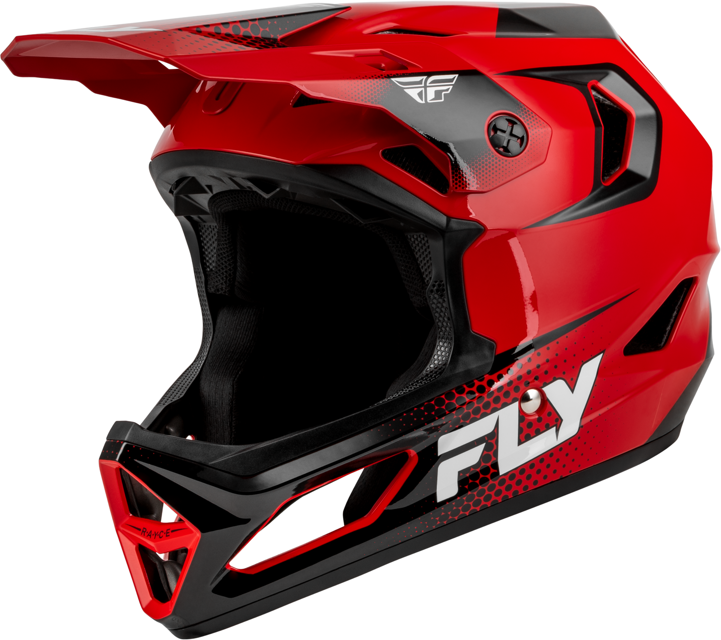 Yth Rayce Sonar Bicycle Hlmt Red/Black/White Yl