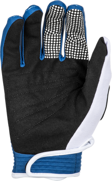 Youth F 16 Gloves Dark Blue/White Y2xs