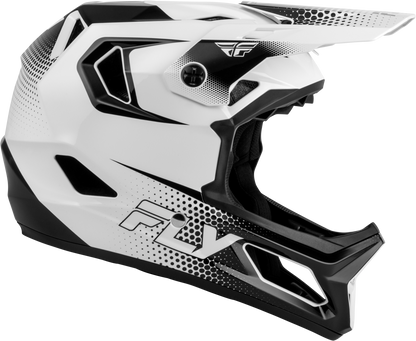 Yth Rayce Sonar Bicycle Hlmt White/Black Ys