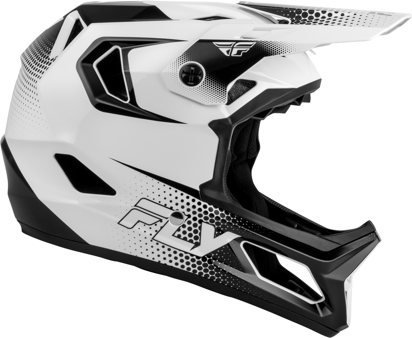 Yth Rayce Sonar Bicycle Hlmt White/Black Ym