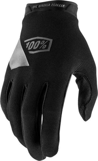 100% Ridecamp Youth Gloves - Black