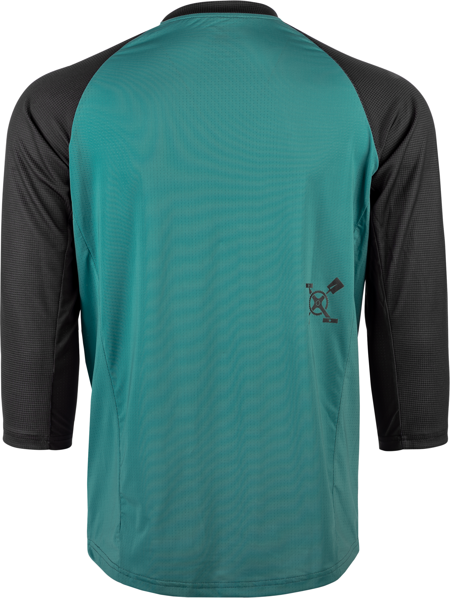 Ripa 3/4 Sleeve Jersey Evergreen/Black 2x