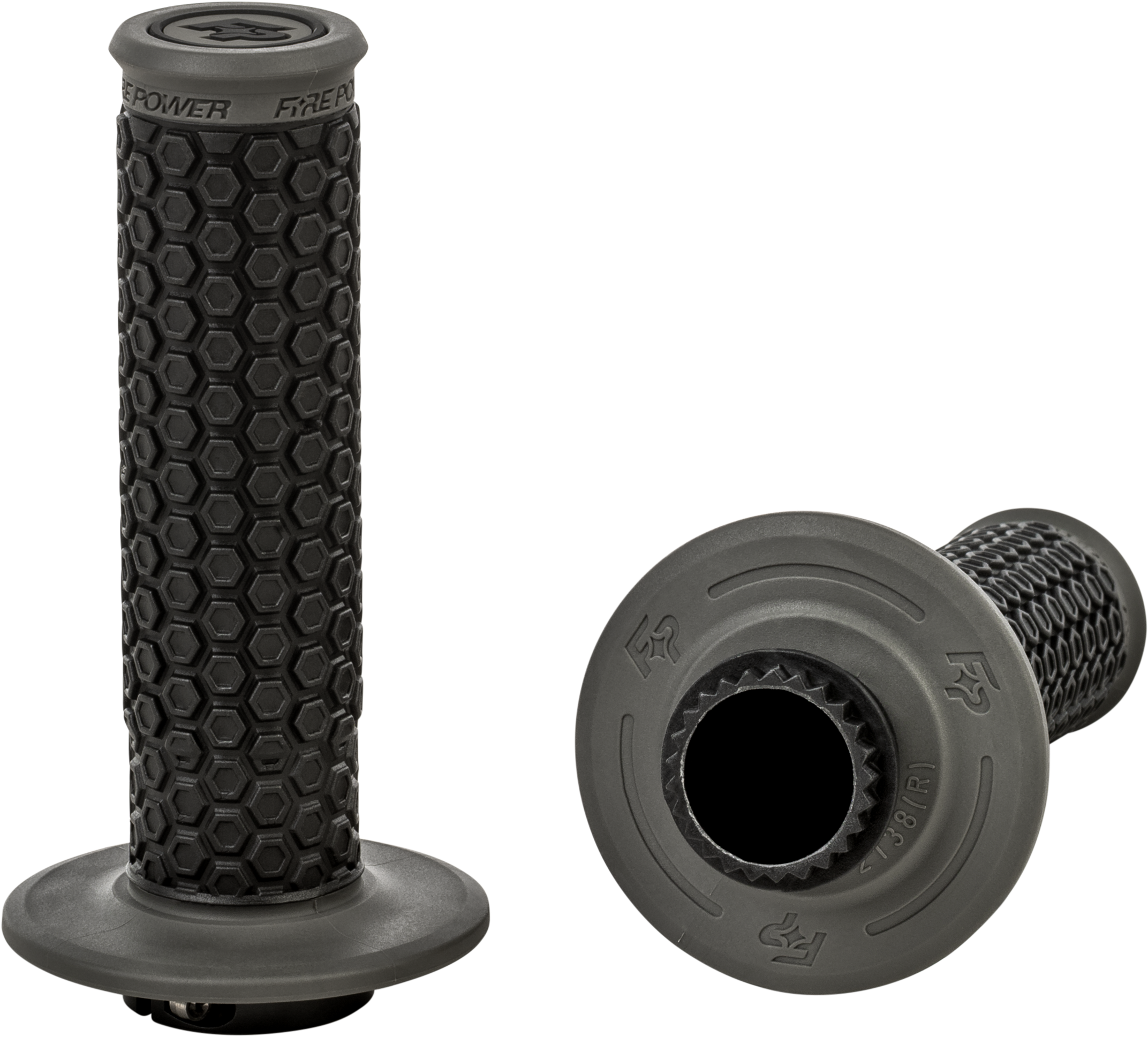 Pilot Mx Lock On Grips Black/Gray