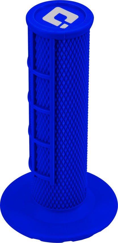 ODI Half Waffle Lock On Grip - Blue