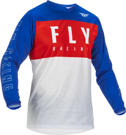 F 16 Jersey Red/White/Blue Lg