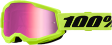 Strata 2 Goggle Neon Yellow Mirror Pink Lens