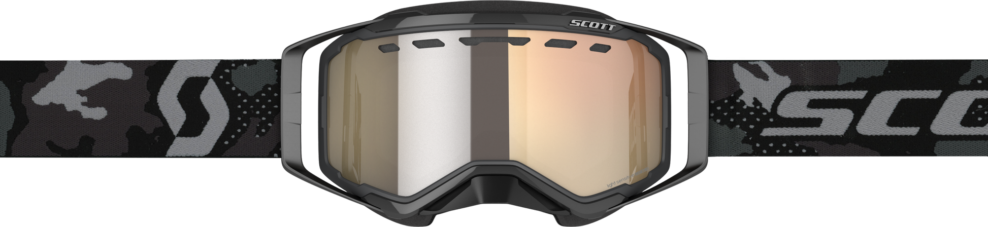 Prospect Goggle Snow Cross Ls Dk Grey/Blk W/Ls Bronze Chrome