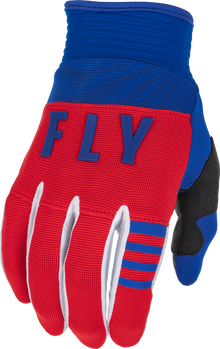 Youth F 16 Gloves Red/White/Blue Ys