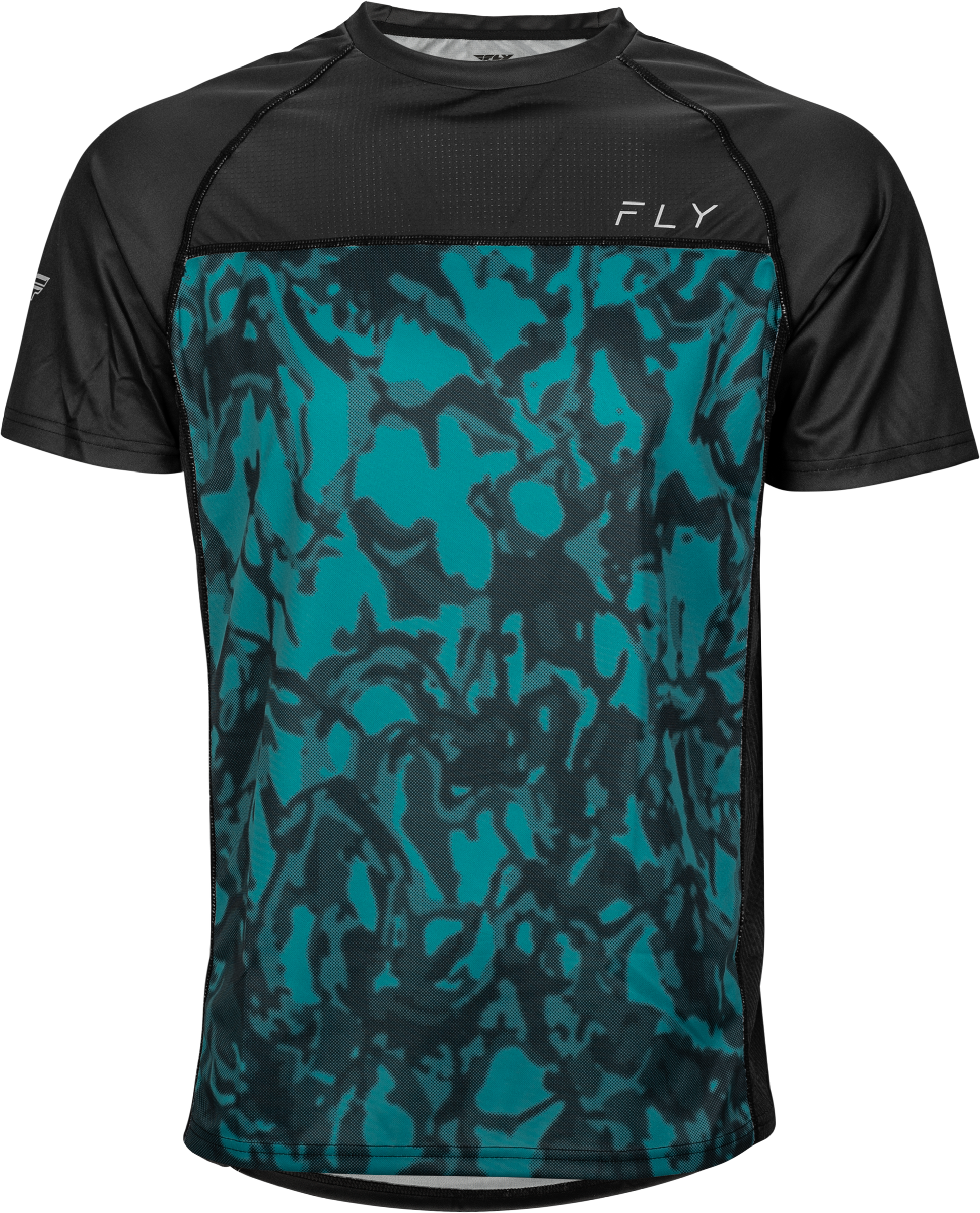 Super D Jersey Evergreen Camo/Black Lg