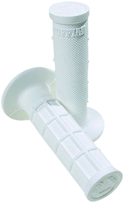 Pro Edition Half Waffle Grips White