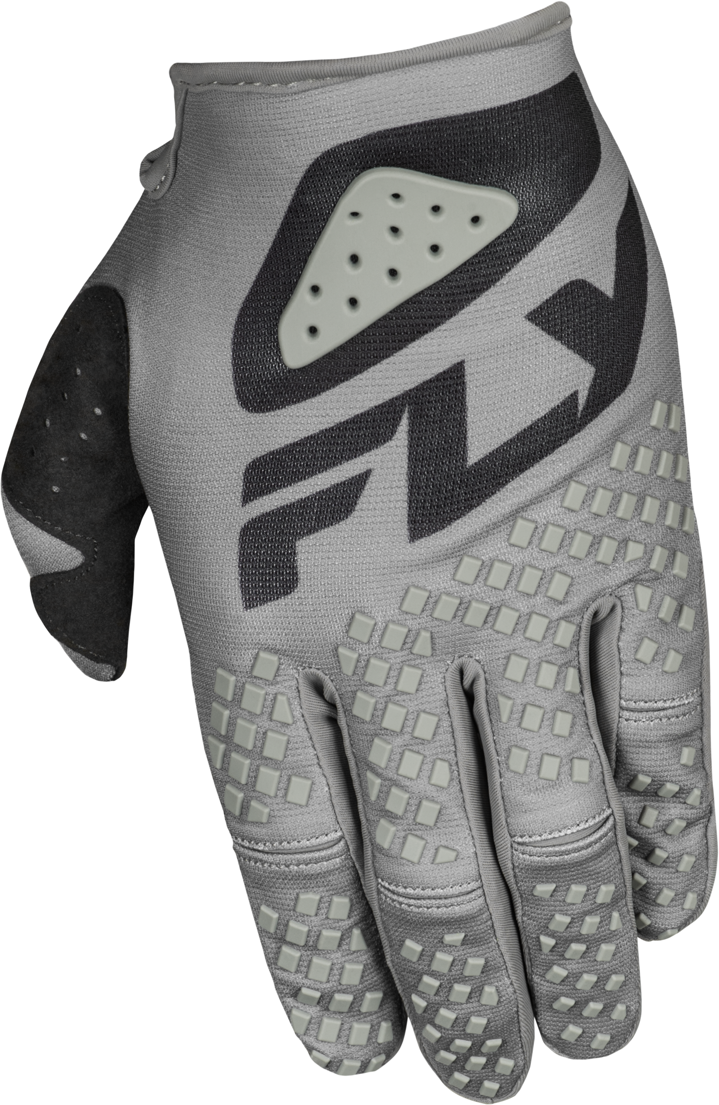 Youth Kinetic Sym Gloves Grey/Black Ym