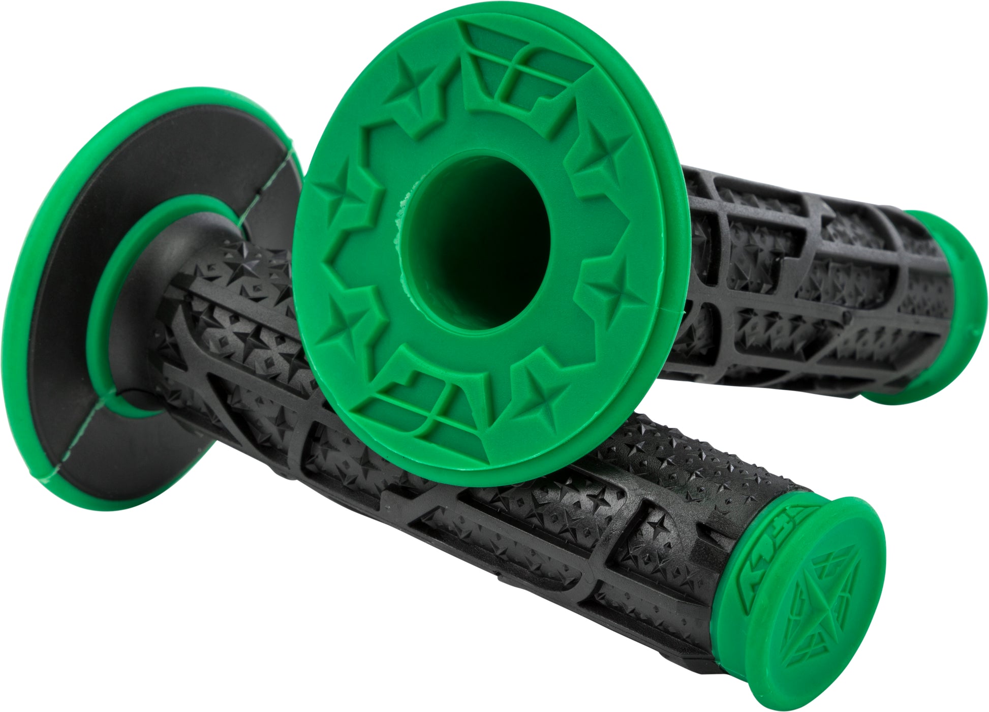 Pilot Ii Mx Grips Green/Black