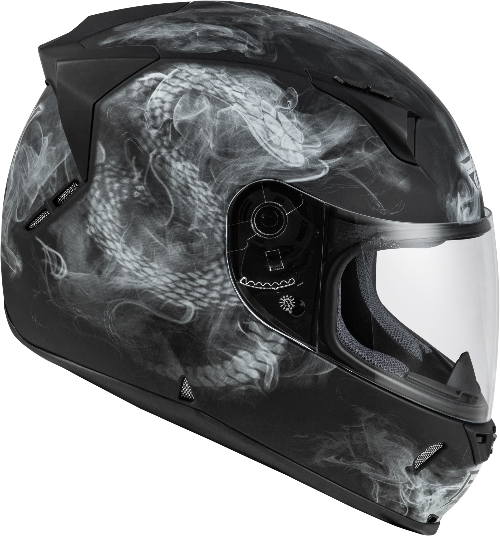 Revolt Coil Helmet Matte Black/White Lg