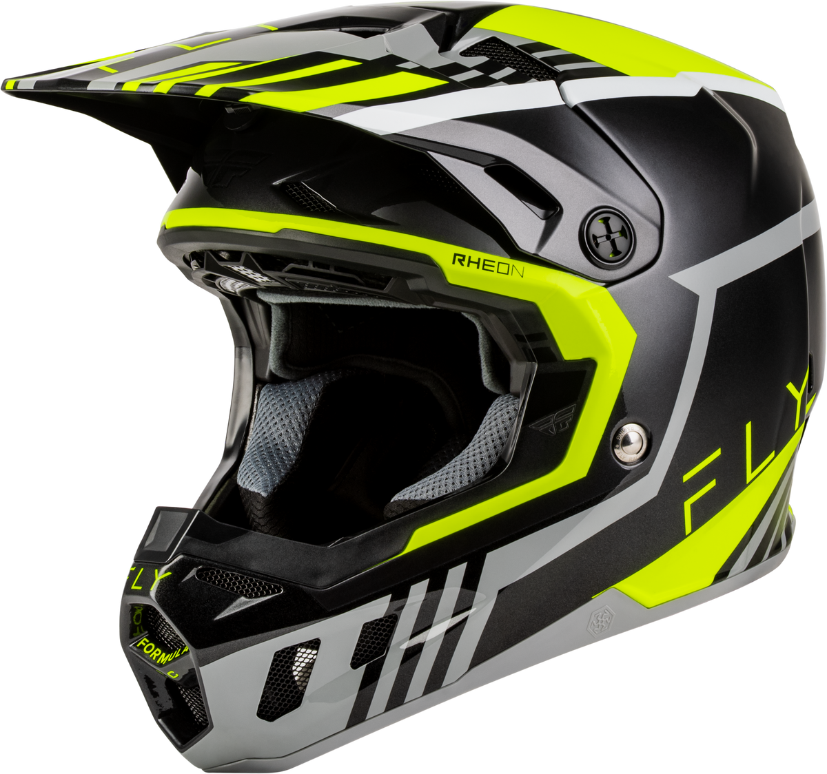 Formula Cc Strike Helmet Grey/Black/Hi Vis 2x