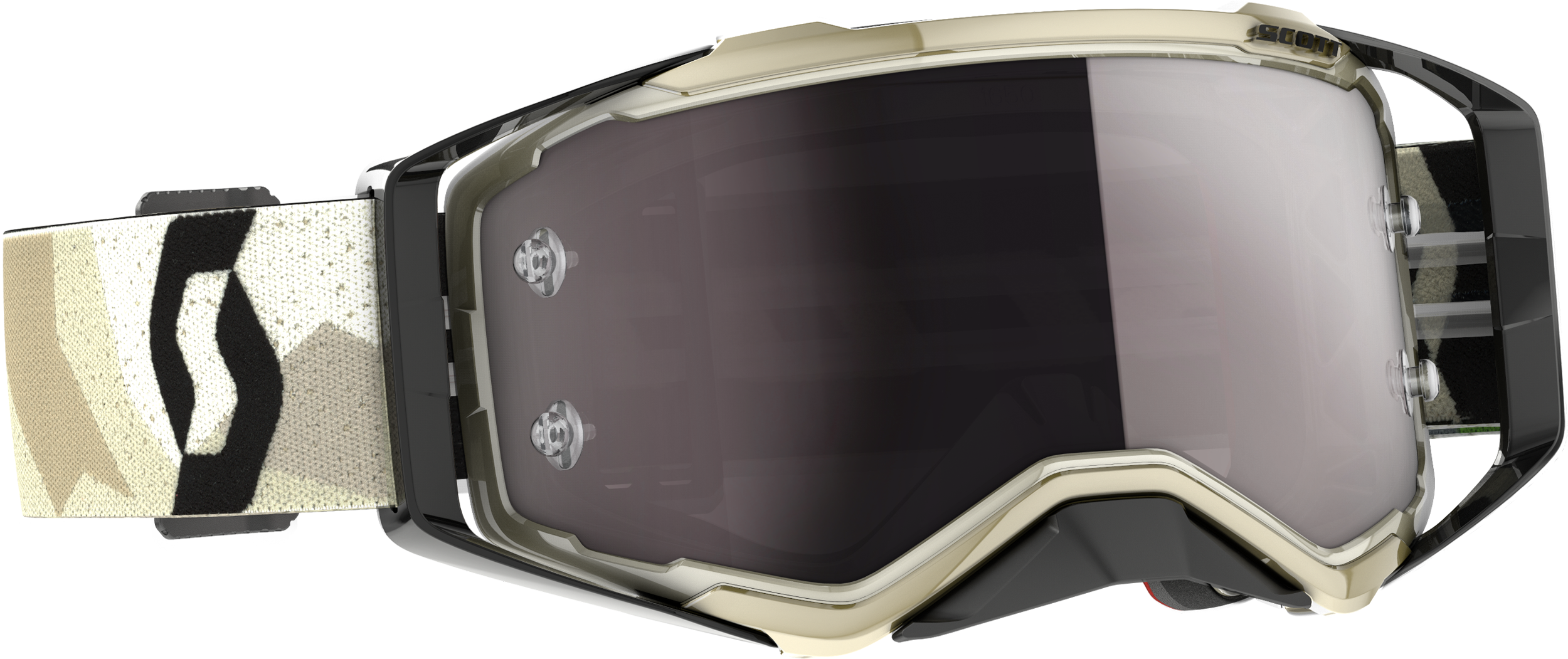 Prospect Camo Goggle Beige/ Black Silver Chrome Works