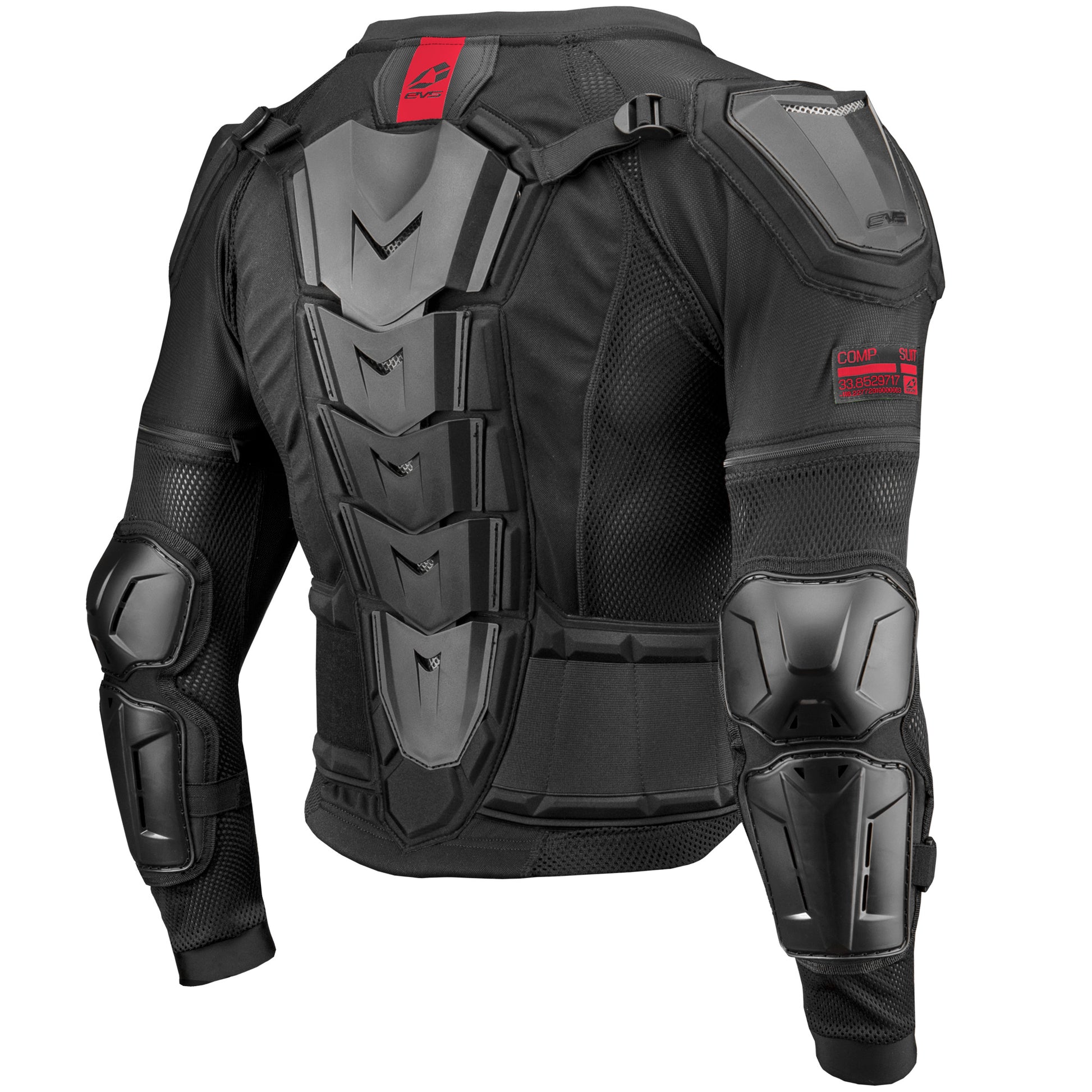 Ballistic Jersey Comp Suit Black/Red Youth Lg