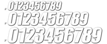#1 White 7 Slash Series 3/Pk