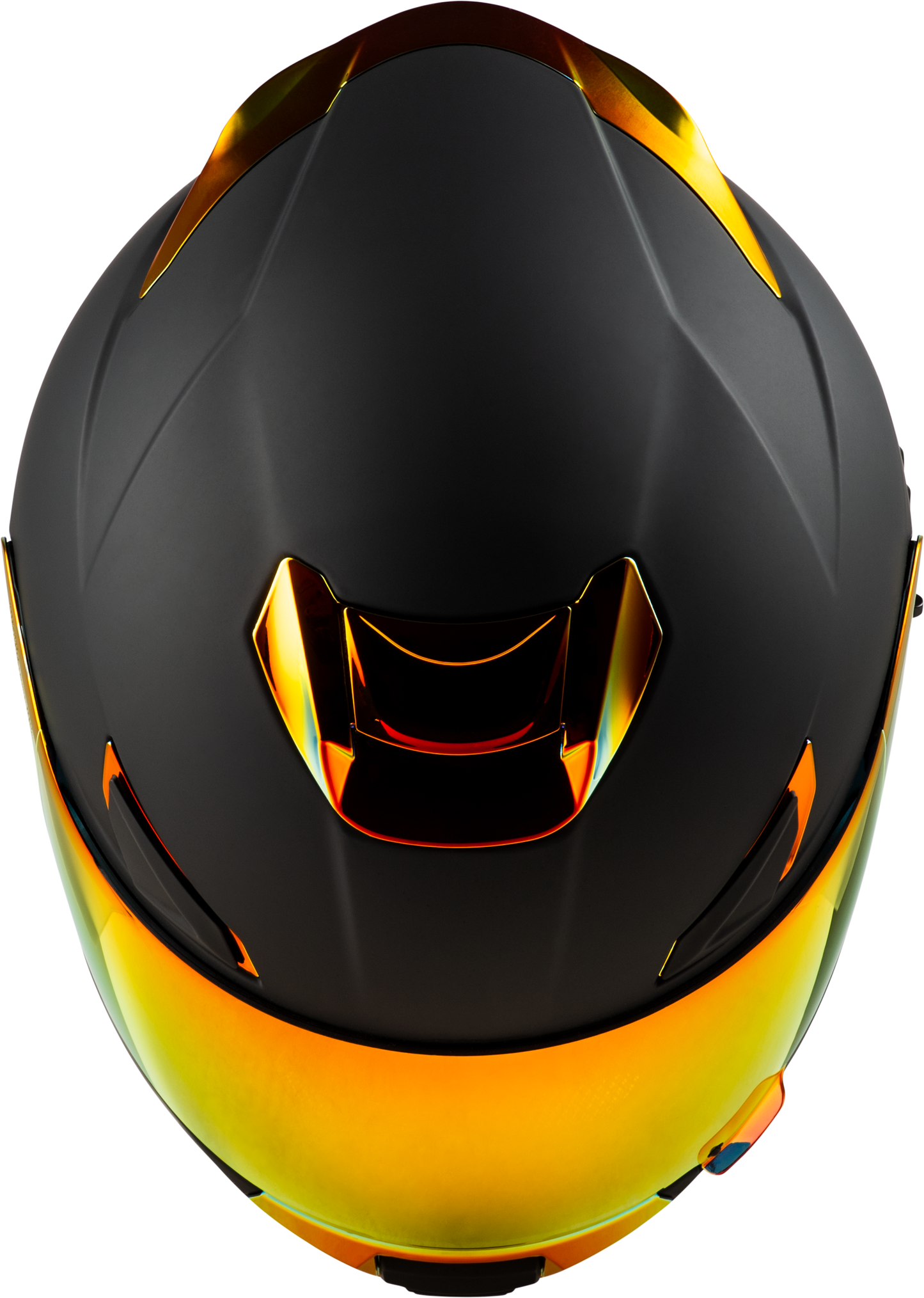 Sentinel Recon Helmet Matte Black/Fire Chrome Md