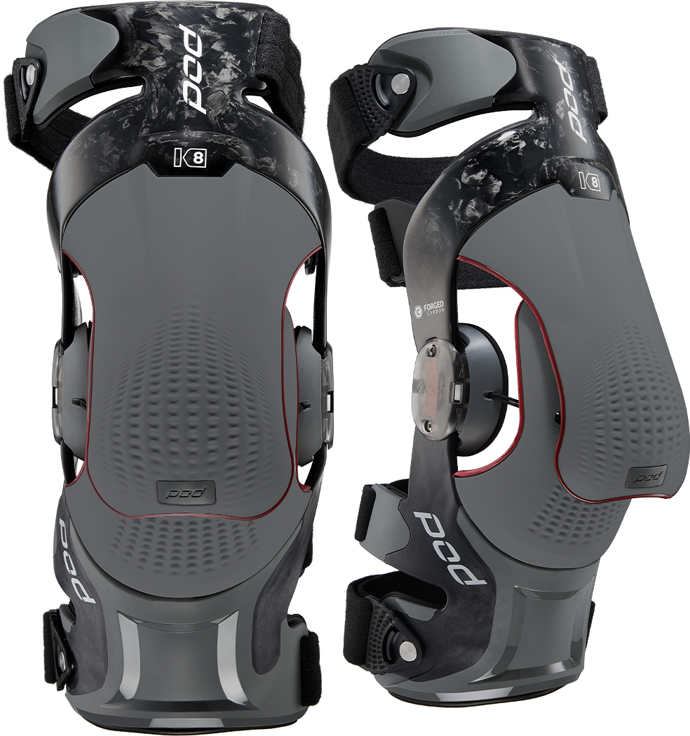 K8 3.0 Knee Brace Carbon (Pr) Carbon/Graphite Md