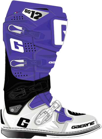 Sg12 Le Boot Purple/Black/White 13